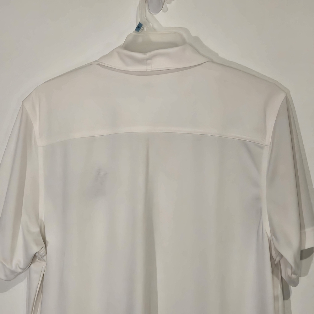 Ole Miss White Polo Shirt Size Large - Picture 8 of 9